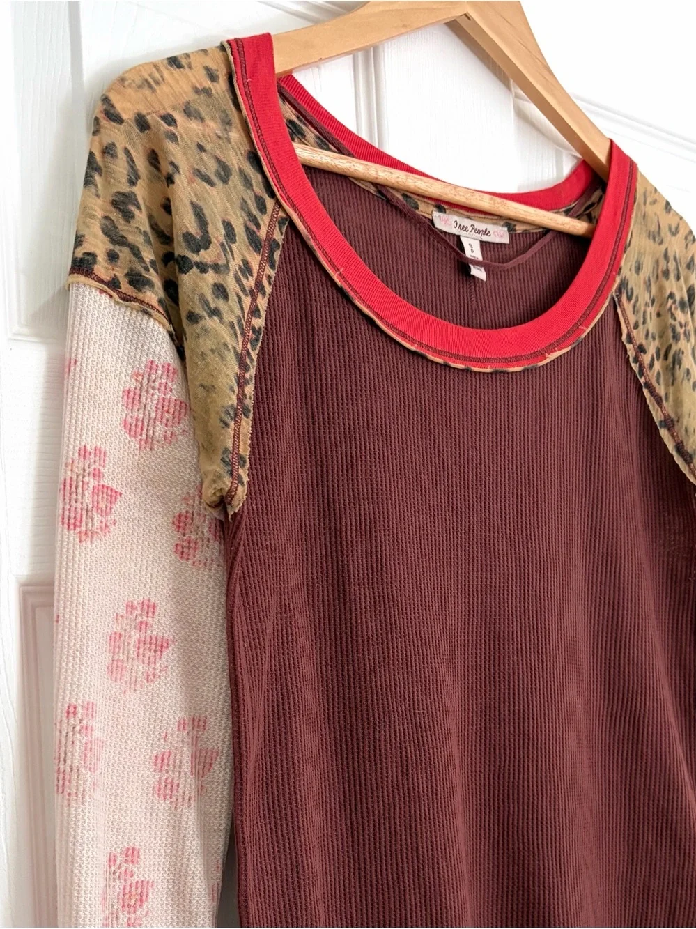 Free People Bright Side Thermal Top Size S - Picture 5 of 6